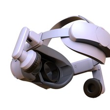 Casque �� bandelette blanc